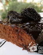 Шоколадные пирожные с пропиткой