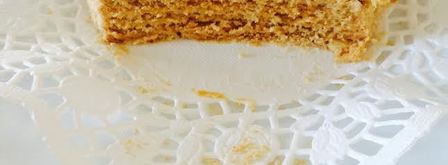 слоеное медовое пирожное. Шаг 14