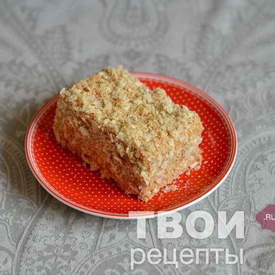 Рецепт слоеного пирожного