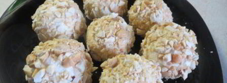 творожные пирожные без выпечки. Шаг 7