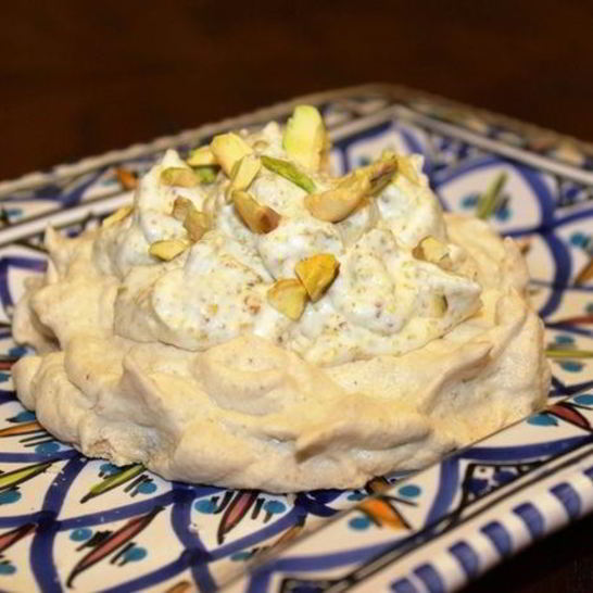 Рецепт воздушного фисташкового пирожного