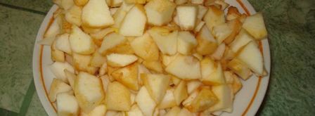 яблочные пирожные блаженство. Шаг 7