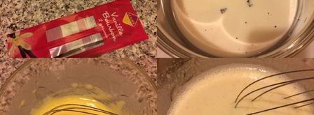 заварные пирожные с кремом и шоколадным соусом. Шаг 4