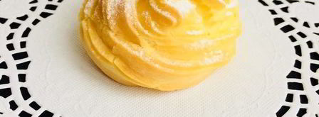 заварные пирожные с кремом и шоколадным соусом. Шаг 10