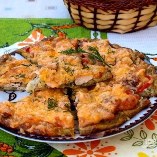 Рецепт аппетитной кабачковой пиццы