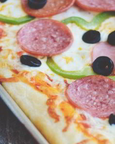 Быстрая и вкусная пицца