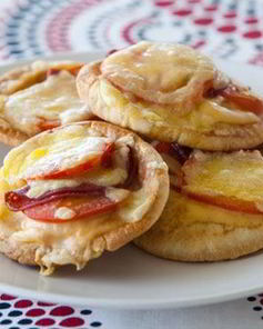 Быстрая маленькая пицца из питы