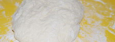 быстрая пицца на кефире. Шаг 3