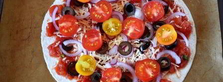 быстрая пицца в духовке. Шаг 8