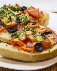 Пицца с курицей