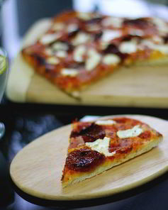 Пицца с ветчиной