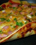 Домашняя пицца Минутка на сковороде