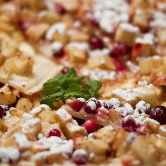 Рецепт фруктово-ягодной пицца