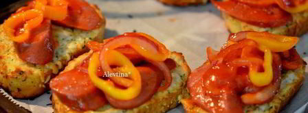 мини-пицца домашняя. Шаг 4