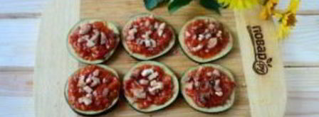 мини-пицца на баклажанах. Шаг 3