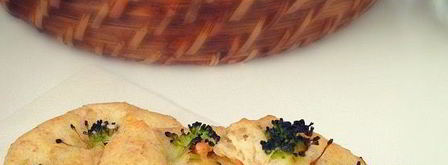 мини-пиццы на заварном тесте с пармезаном и брокколи. Шаг 7