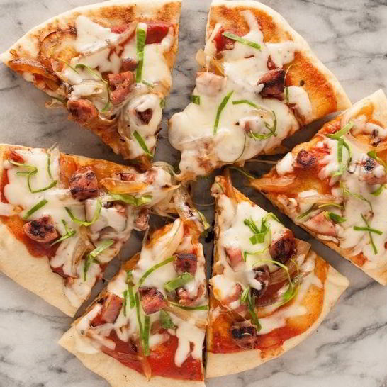 Рецепт очень быстрой пиццы молния