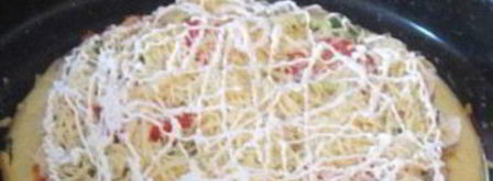 пицца без дрожжей на молоке. Шаг 5