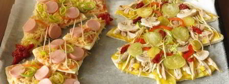 пицца елка. Шаг 9