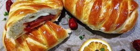 пицца кальцоне. Шаг 12