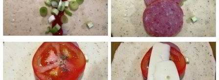 пицца кальцоне. Шаг 4