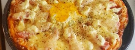 пицца карбонара. Шаг 8