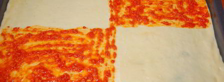 пицца квадро. Шаг 4