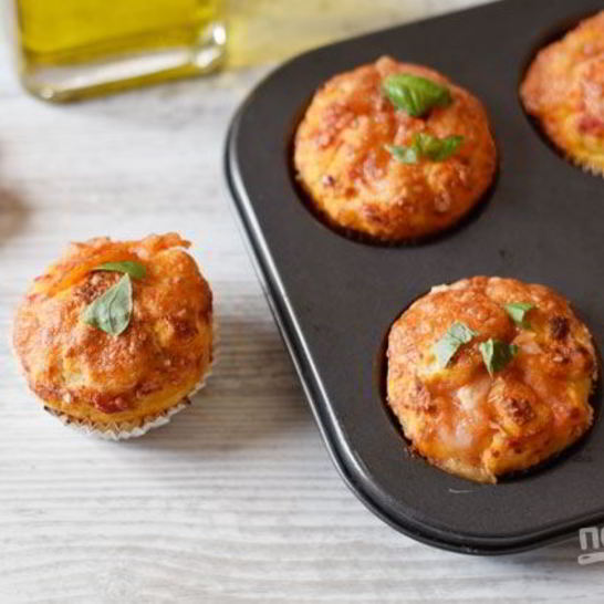 Рецепт пиццы-маффинов