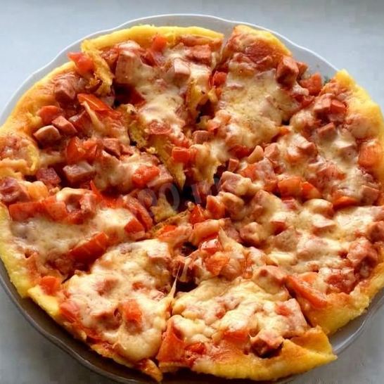 Рецепт пиццы минутка на сковороде быстрая и простая