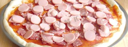 пицца мясное ассорти. Шаг 7