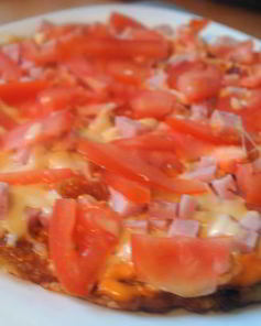 Пицца на картофельном тесте