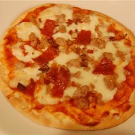 Рецепт пиццы на лепешке пита