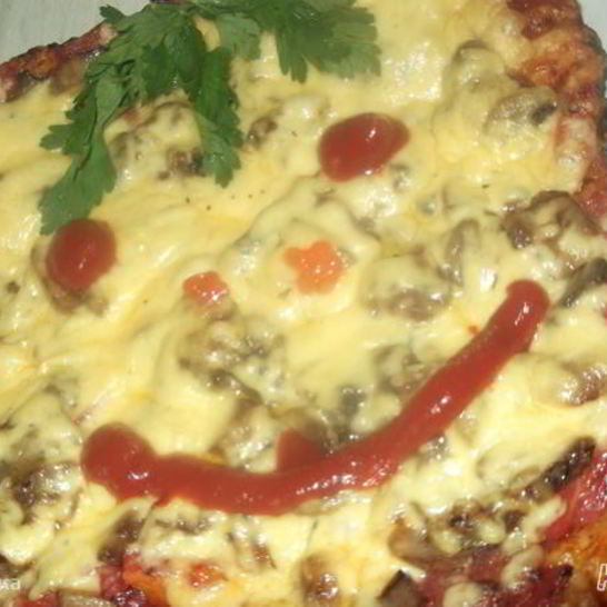 Рецепт пиццы на слоеном тесте