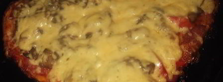 пицца на слоеном тесте. Шаг 9