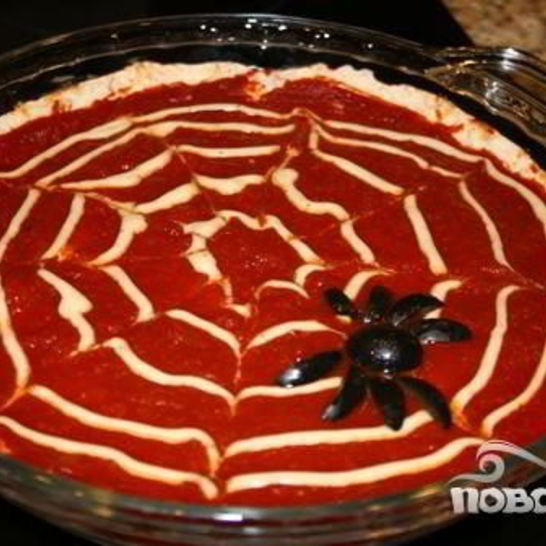 Рецепт пиццы паутина
