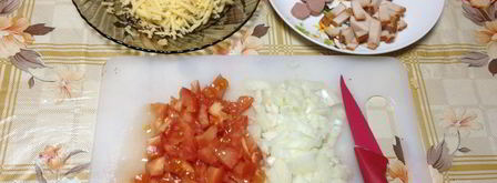 пицца-рожок. Шаг 4