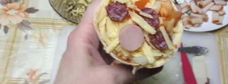 пицца-рожок. Шаг 8