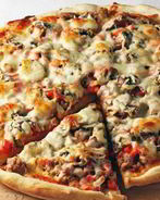 Пицца с грибами по-домашнему