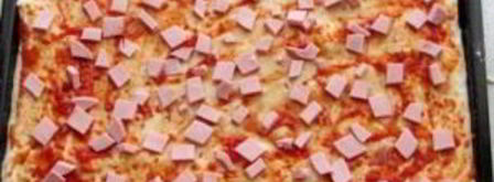 пицца с колбасой на дрожжевом тесте. Шаг 6