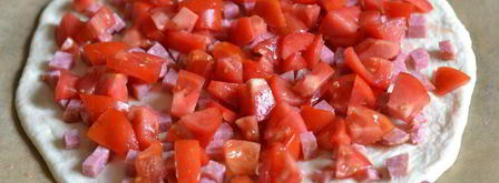 пицца с колбасой. Шаг 10