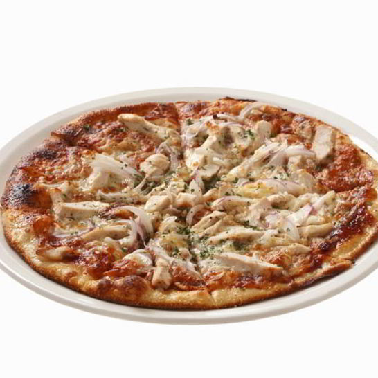 Рецепт пиццы с курицей и грибами