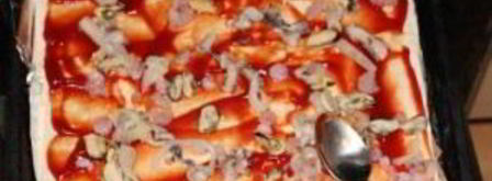 пицца с морепродуктами. Шаг 3