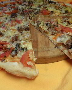 Пицца с мясом