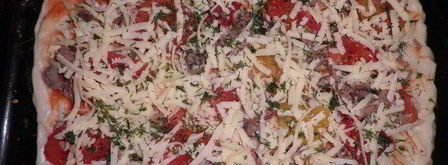 пицца с мясом. Шаг 3