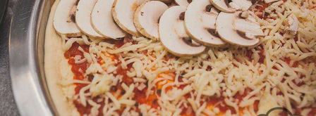 пицца с шампиньонами. Шаг 14