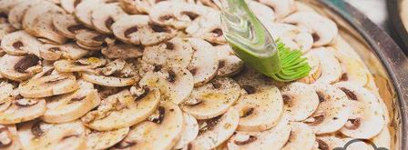 пицца с шампиньонами. Шаг 16