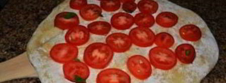 пицца с сыром и ветчиной. Шаг 3