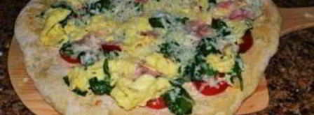 пицца с сыром и ветчиной. Шаг 4