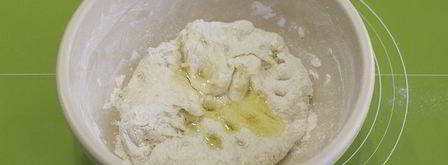 пицца с сыром скаморца. Шаг 4