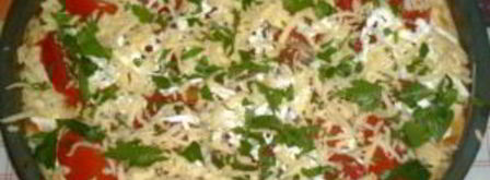 пицца с вешенками и кукурузой. Шаг 4